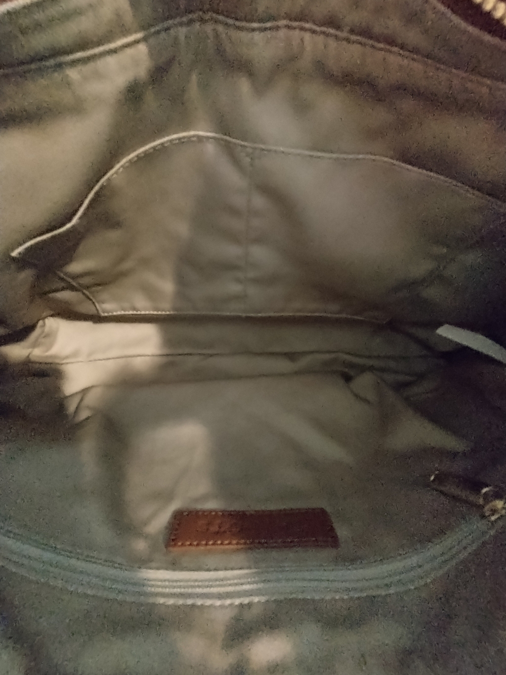 Talbots Equestrian Horsebit Style Quilted Genuine Leather Shoulder Bag - Picture 11 of 15